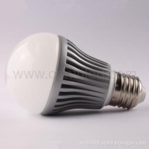 High Brightness Silver E27 4W LED Bulb Lighting